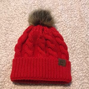 New and never worn comfy red stocking hat!